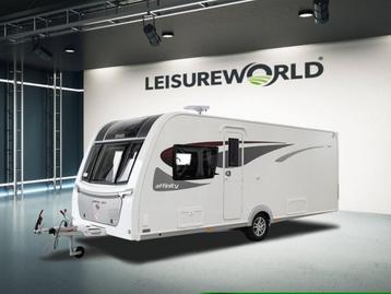 Elddis Affinity 554  met mooie opties  voortent en luifel beschikbaar voor biedingen