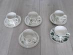 Wedgwood Napoleon Ivy  + Wild Apple 5 kop en schotel, Huis en Inrichting, Keuken | Servies, Nieuw, Ophalen of Verzenden, Wedgwood