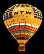 Michelin NTW ballon pin, Verzamelen, Ophalen of Verzenden, Nieuw, Transport, Speldje of Pin