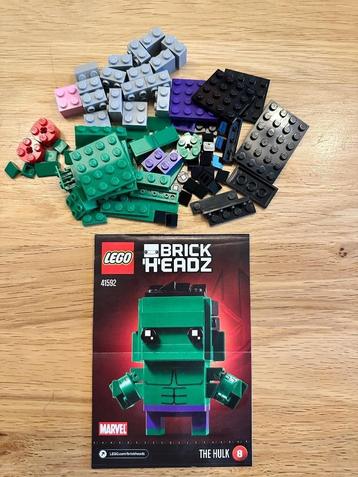41592 LEGO BrickHeadz Marvel Super Heroes The Hulk beschikbaar voor biedingen