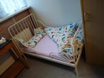 Meegroeibed Ikea 'Minnen', Kinderen en Baby's, Kinderkamer | Bedden, Ophalen, 70 tot 85 cm, Zo goed als nieuw, Matras