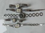Lot horloges 17 jewels incabloc, Ophalen of Verzenden, Zo goed als nieuw, Goud