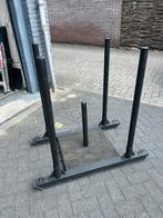 Powersled power Slee sled voor bv hyrox trainingen, Sport en Fitness, Fitnessmaterialen, Ophalen, Olympische halter schijven, Gebruikt