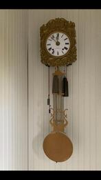 Antieke Franse comtoise kok met harpslinger, Antiek en Kunst, Antiek | Klokken, Ophalen