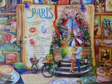 Bluebird puzzel 1000 stukjes Life is an Open Book Paris beschikbaar voor biedingen