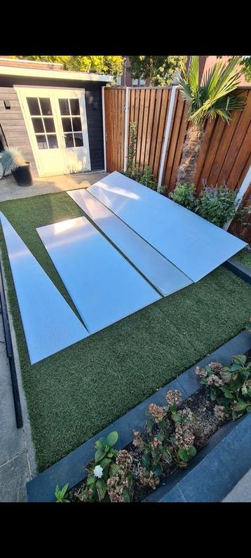 polycarbonaatplaten helder, nieuw! beschikbaar voor biedingen