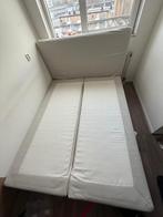 Arnavik ikea boxspring 160x200cm grijs, Ophalen, Gebruikt, Tweepersoons, 200 cm