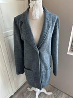 Grijze wollen jasje van Flame. Maat M., Maat 38/40 (M), Verzenden, Flame, Zo goed als nieuw