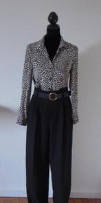 Fabienne Chapo Blouse maat XS/S, Kleding | Dames, Blouses en Tunieken, Zwart, Ophalen of Verzenden, Zo goed als nieuw, Fabienne Chapot