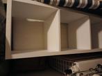 3vaks opbergkast wit, Huis en Inrichting, Kasten | Wandmeubels, Ophalen, Gebruikt, Minder dan 150 cm, Minder dan 100 cm