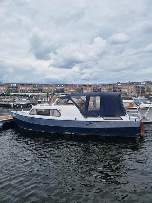Schouw Motorboot - 9 meter, Watersport en Boten, Motorboten en Motorjachten, Gebruikt, Staal, 9 tot 12 meter, Diesel, Binnenboordmotor