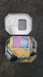 Blik met pokemon kaarten, Ophalen of Verzenden, Zo goed als nieuw