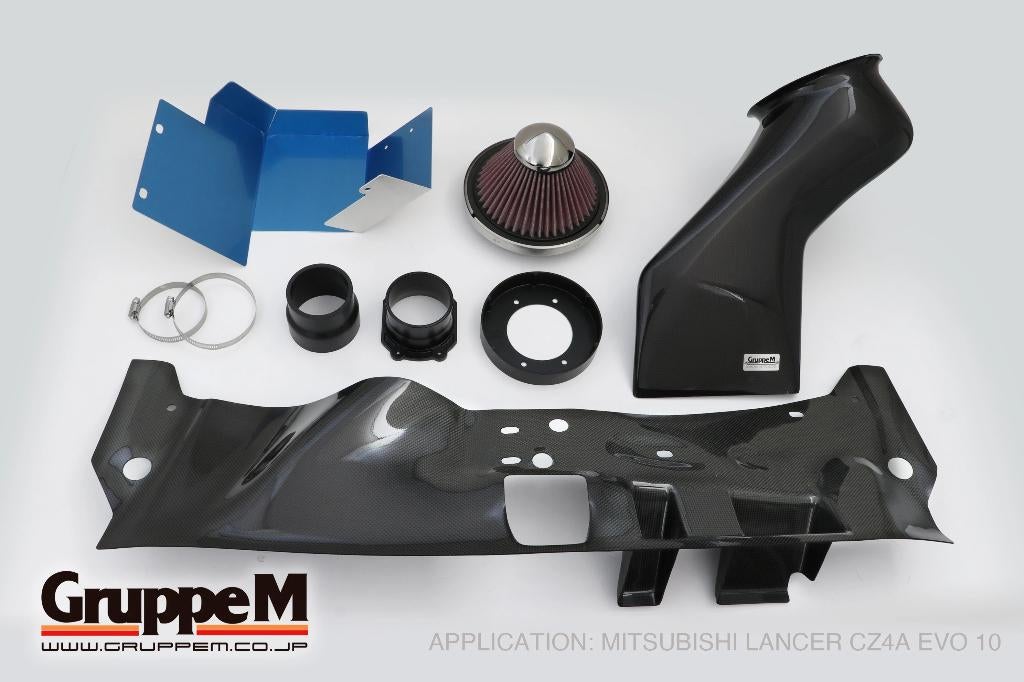 Gruppe M Carbon airbox luchtfilter - Evolution Evo 10 X, Ophalen of Verzenden