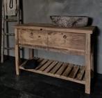 Oud eiken badkamermeubels, Huis en Inrichting, Badkamer | Badkamermeubels, Ophalen, Nieuw, 50 tot 100 cm, Minder dan 100 cm