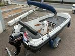 Kruger 475 Limited XL sloep met Mercury 15 pk, 10 tot 30 pk, Gebruikt, Ophalen of Verzenden, 3 tot 6 meter