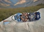 Paracord hondenhalsband bloemen, Info@meriescreations.nl, MeriesCreations, Nieuw, MeriesCreations