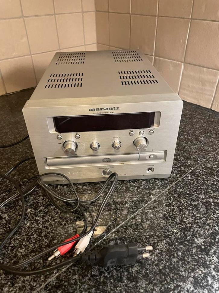 Marantz CR401 CD Receiver - Topklasse!, Audio, Tv en Foto, Versterkers en Receivers, Gebruikt, Stereo, Minder dan 60 watt, Marantz