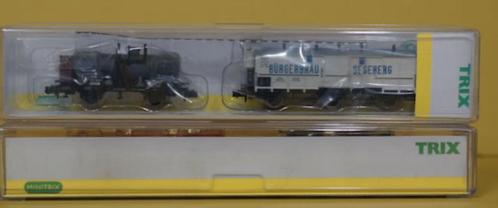 Minitrix N 15062 preußisches Güterwagen-Set, NEM, NEU in OVP, Hobby en Vrije tijd, Modeltreinen | N-Spoor, Nieuw, Wagon, Gelijkstroom