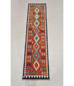 kelim kleed loper 295x77cm vloerkleed tapijt kelims hand gew, 200 cm of meer, Rechthoekig, Ophalen of Verzenden, Zo goed als nieuw