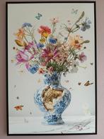 Nieuw schilderij op canvas met houten baklijst, Ophalen