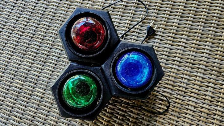 Disco Set: Stroboscoop & Muziekgestuurde Lampen, Muziek en Instrumenten, Licht en Laser, Gebruikt, Licht, Geluidgestuurd, Kleur