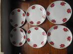 servies 6 stuks bavaria jaren 60/70 winterling marktleuthen, Ophalen of Verzenden, Zo goed als nieuw, Bord(en), Overige stijlen