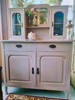Brocante oud roze buffet kast, Ophalen, Zo goed als nieuw, 25 tot 50 cm