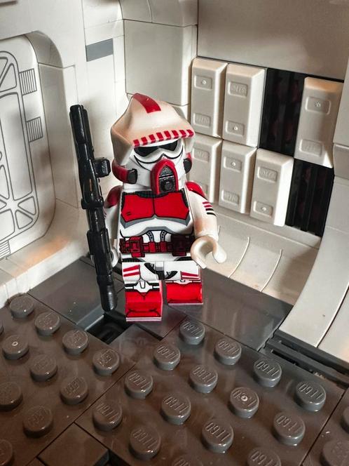 Lego Custom Clone (Coruscant Guard ARF Trooper), Kinderen en Baby's, Speelgoed | Duplo en Lego, Zo goed als nieuw, Verzenden