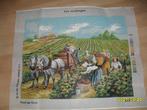 NIEUW stramien Les Vendanges/de oogst, Royal Paris. En DMC, Hobby en Vrije tijd, Ophalen of Verzenden, Nieuw, Handborduren, Onderdeel of Toebehoren