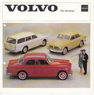 Volvo 120 series autofolder uit 1963