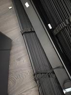 Zwarte houten luxaflex - 4 stuks, Ophalen, Zwart, 50 tot 100 cm, Zo goed als nieuw