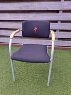 5 (stuks) LANDE stapel stoelen/vergaderstoelen, Ophalen, Metaal, Zwart, Zo goed als nieuw