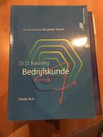 Bedrijfskunde - Keuning, Dr.D., Ophalen of Verzenden, Zo goed als nieuw, Management