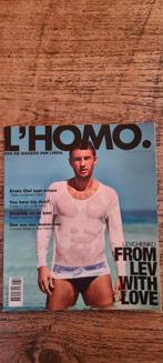 L'Homo. - Magazine van de makers van Linda., Boeken, Ophalen of Verzenden, Zo goed als nieuw, Gossip of Showbizz