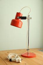 Vintage bureaulamp (Herda?), Minder dan 50 cm, Mid-century, space-age, Metaal, Zo goed als nieuw