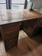 Antiek bureau, Engelse stijl, eikenhout, Ophalen