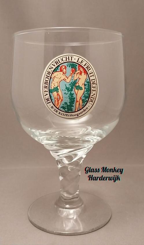 Hoegaarden de verboden vrucht bierglazen. 33cl, Verzamelen, Biermerken, Zo goed als nieuw, Glas of Glazen, Overige merken, Ophalen of Verzenden