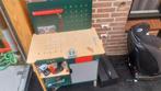 Kinder Werkbank met Gereedschapskist, Ophalen of Verzenden, Gebruikt