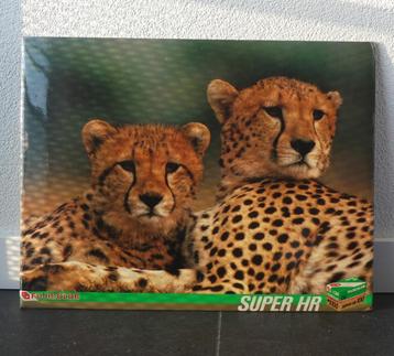 Fuji super HR film display reclamebord cheetah jachtluipaard