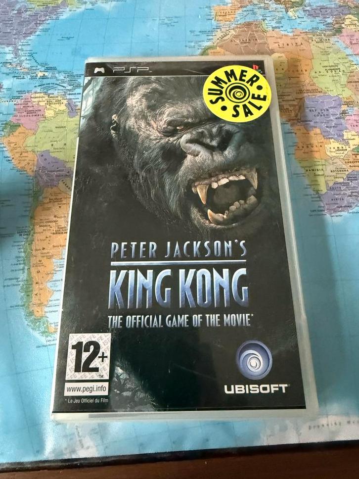 King Kong PSP - Peter Jackson's Game, Spelcomputers en Games, Games | Sony PlayStation Portable, Gebruikt, Avontuur en Actie, 1 speler