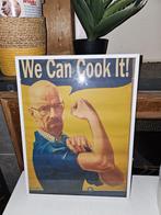 Walter white breaking bad poster, Ophalen of Verzenden, Zo goed als nieuw, A1 t/m A3, Rechthoekig Staand