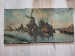 Antiek schilderij Haagse school - J.P. Vissers, Antiek en Kunst, Kunst | Schilderijen | Klassiek, Ophalen of Verzenden