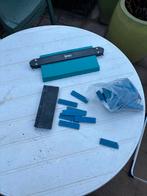 Laminaat/PVC Legset: Aftekenhulp, Aanslagblokje., Ophalen, Gebruikt