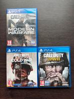 Call of Duty PS4 Games: WWII, Cold War, Modern Warfare, Online, Vanaf 18 jaar, Shooter, Ophalen of Verzenden