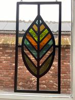 Glas in lood raamhanger in herfstkleuren, Huis en Inrichting, Ophalen of Verzenden, Nieuw