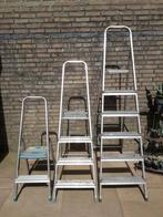 2, 4 en 6 treden trap, Doe-het-zelf en Verbouw, Ladders en Trappen, Trap, Zo goed als nieuw, Minder dan 2 meter, Ophalen