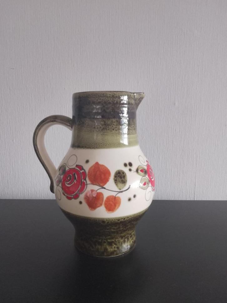 Vintage Schramberg Karaf – Tirol collectie – Handgedecoreerd, Antiek en Kunst, Antiek | Keramiek en Aardewerk, Ophalen of Verzenden