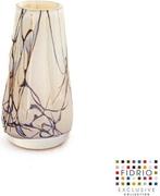 Design vaas Fidrio Gloriosa Lightening, Ophalen of Verzenden, Nieuw, Glas, Minder dan 50 cm