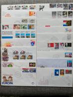 18 Eerstedagenveloppen Nederland FDC, Postzegels en Munten, Postzegels | Eerstedagenveloppen, Ophalen of Verzenden, Onbeschreven
