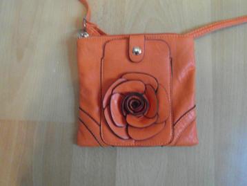 leuk voor de Oranje fan? schoudertasje. Grijs tasje/clutch  beschikbaar voor biedingen